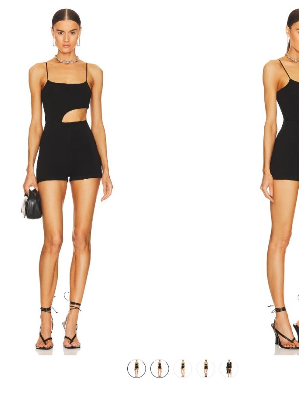 SuperDown Aisha Romper Side Cutout Size XL